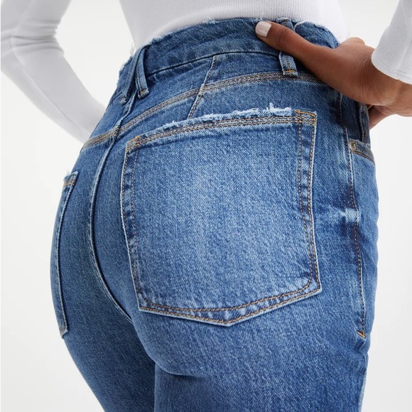 Good American GOOD ICON CROPPED Jeans - Picture 2 of 3